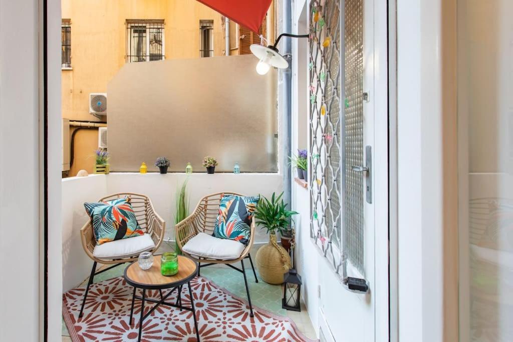 C6 - Rue Felix Faure 2 Min Palais Festivals - Ac & Balcony Appartement *